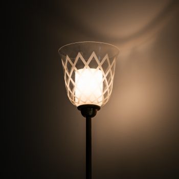 Bo Notini floor lamp / uplight by Glössner at Studio Schalling