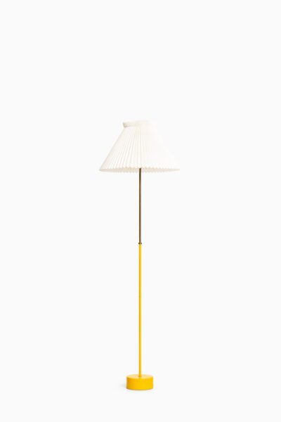 Hans-Agne Jakobsson floor lamp in yellow lacquer at Studio Schalling