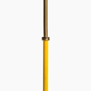 Hans-Agne Jakobsson floor lamp in yellow lacquer at Studio Schalling