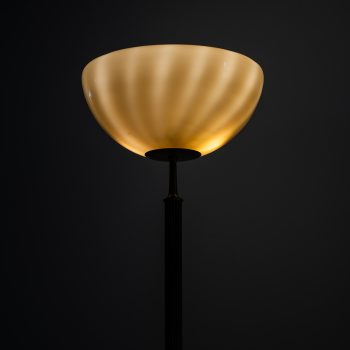 Floor lamp in brass and glass at Studio Schalling