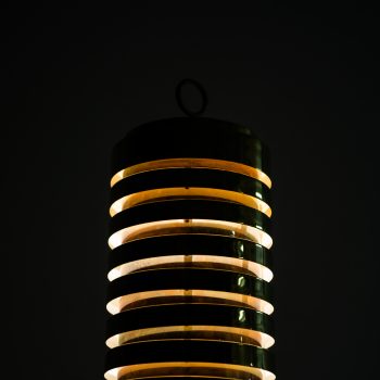 Hans-Agne Jakobsson G-81 floor lamp in brass at Studio Schalling
