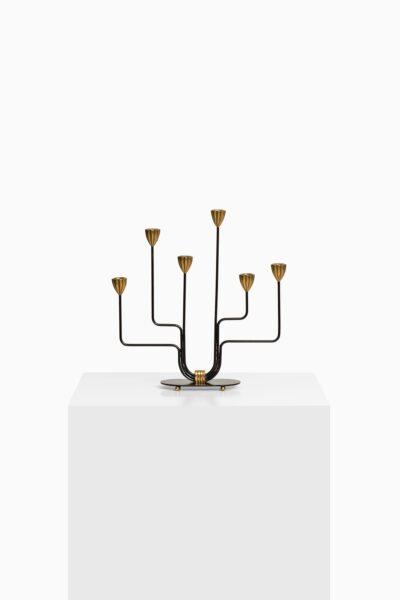Gunnar Ander early candlestick by Ystad Metall at Studio Schalling