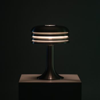Hans-Agne Jakobsson BN-26 table lamps in aluminium at Studio Schalling