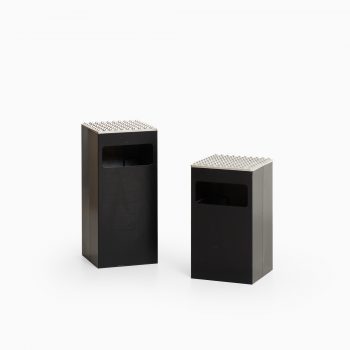 Beck & Jung ashtrays in aluminum at Studio Schalling