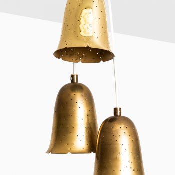 Boréns ceiling lamps in brass at Studio Schalling