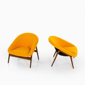 Harmut Lohmeyer easy chairs model Columbus at Studio Schalling