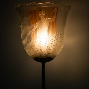 Bo Notini floor lamp model no G4 by Glössner at Studio Schalling