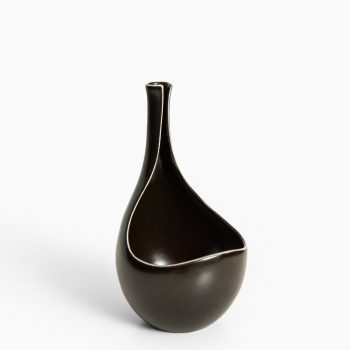 Stig Lindberg Pungo ceramic vase by Gustavsberg at Studio Schalling