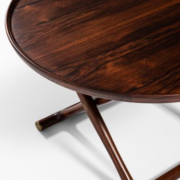 Mogens Lassen Egyptian coffee table in rosewood at Studio Schalling