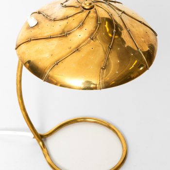 Paavo Tynell table lamps in brass at Studio Schalling