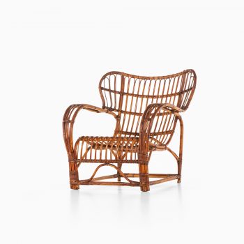 Viggo Boesen easy chair by E.V.A. Nissen & Co at Studio Schalling