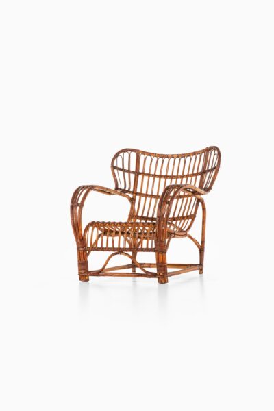 Viggo Boesen easy chair by E.V.A. Nissen & Co at Studio Schalling