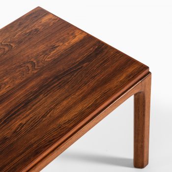 Kai Kristiansen set of 3 side tables and stool in rosewood at Studio Schalling