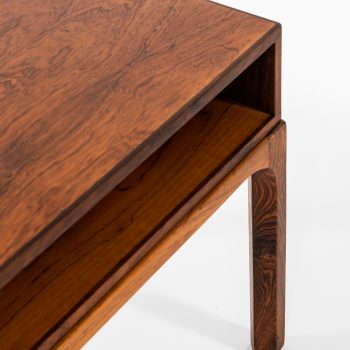 Kai Kristiansen set of 3 side tables and stool in rosewood at Studio Schalling