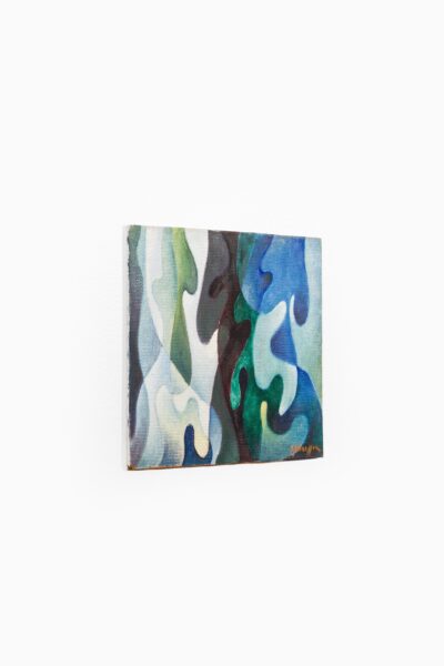 Sven Johansson acrylic painting on board at Studio Schalling
