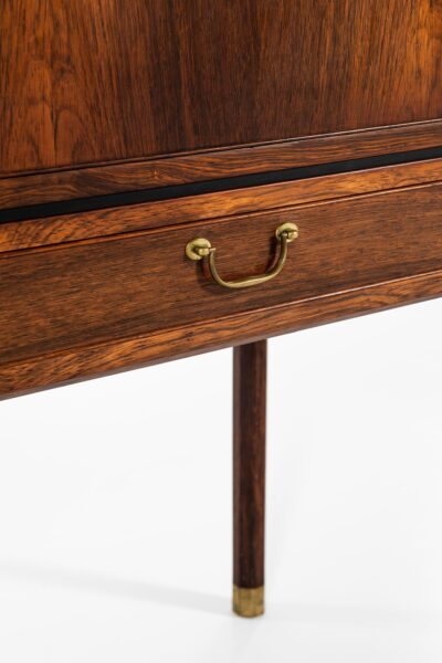 Ole Wanscher cabinet in rosewood and brass at Studio Schalling