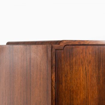 Ole Wanscher cabinet in rosewood and brass at Studio Schalling