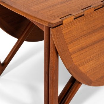 Niels Kofoed gateleg dining table in teak at Studio Schalling