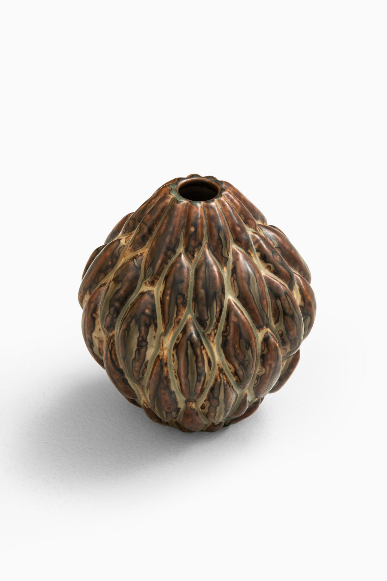 Axel Salto ceramic vase for Royal Copenhagen at Studio Schalling