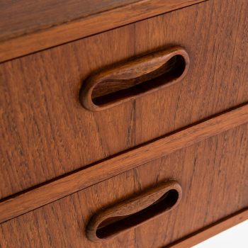 Vanity / dressing table in teak at Studio Schalling