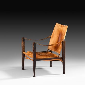 Kaare Klint safari chair by Rud Rasmussen at Studio Schalling