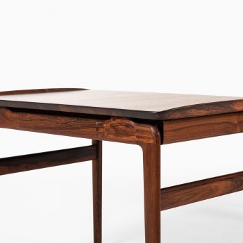 Peter Hvidt & Orla Mølgaard-Nielsen side tables in solid rosewood at Studio Schalling