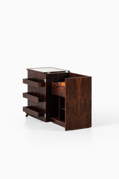 Expanding bar cabinet in rosewood at Studio Schalling