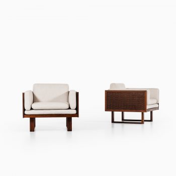 Poul Cadovius easy chairs by France & Son at Studio Schalling