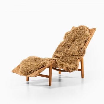 Pair of lounge chairs in the manner of G.A. Berg at Studio Schalling