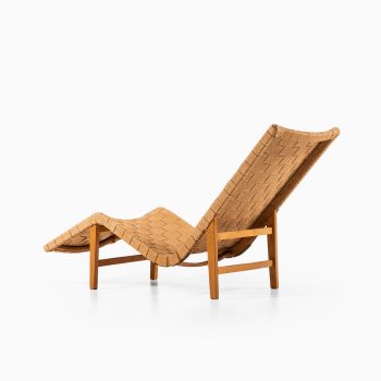 Pair of lounge chairs in the manner of G.A. Berg at Studio Schalling