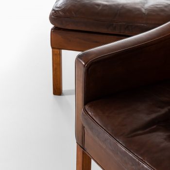 Børge Mogensen wingback easy chair model 2204 at Studio Schalling