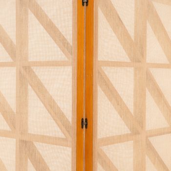 Folding screen / room divider in oregon pine at Studio Schalling