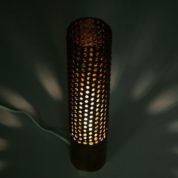 Pierre Forsell table lamp in brass by Skultuna at Studio Schalling