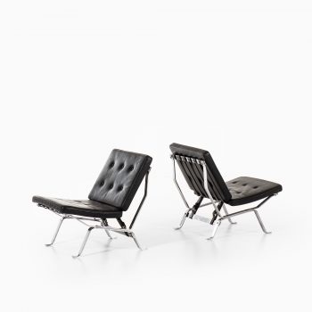 Pair of easy chairs attributed to Olivier Mourgue at Studio Schalling