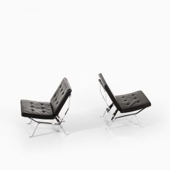 Pair of easy chairs attributed to Olivier Mourgue at Studio Schalling