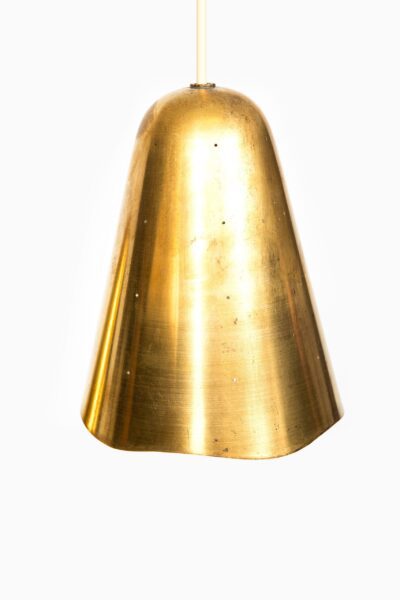 Ceiling lamp in brass by unknown designer at Studio Schalling