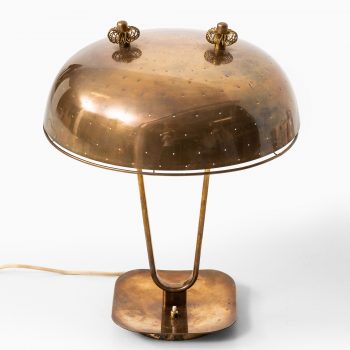 Paavo Tynell table lamp in brass by Taito Oy at Studio Schalling