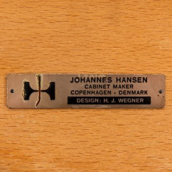 Hans Wegner armchairs model JH-701 by Johannes Hansen at Studio Schalling