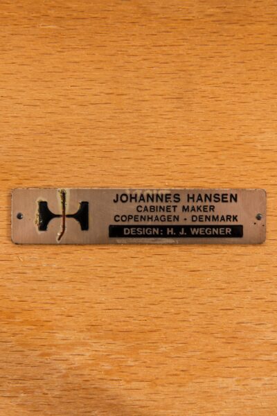 Hans Wegner armchairs model JH-701 by Johannes Hansen at Studio Schalling