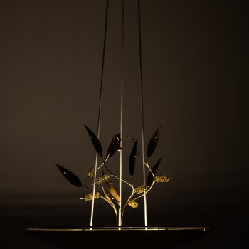 Paavo Tynell ceiling lamps model K2-33 by Taito Oy at Studio Schalling