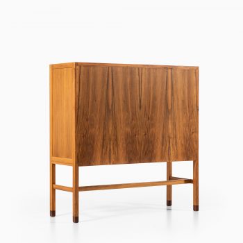 Cabinet in rosewood and walnut by unknown designer at Studio Schalling