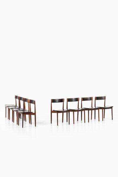 Henry Rosengren Hansen dining chairs model 39 at Studio Schalling