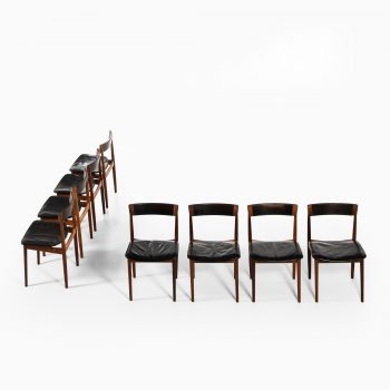 Henry Rosengren Hansen dining chairs model 39 at Studio Schalling
