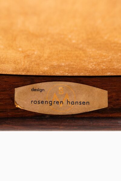 Henry Rosengren Hansen dining chairs model 39 at Studio Schalling