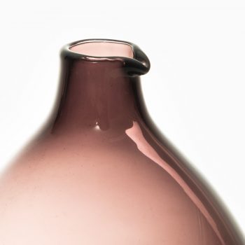 Timo Sarpaneva glass vase Pullo by Iittala at Studio Schalling