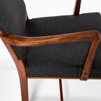 Conference chairs / armchairs in mahogany by Bodafors at Studio Schalling