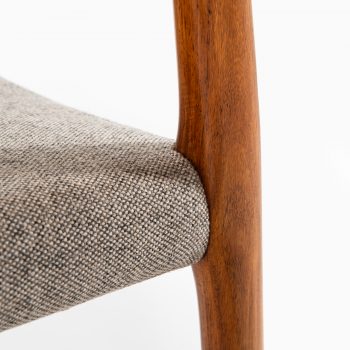 Niels O. Møller dining chairs model 77 in rosewood at Studio Schalling