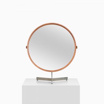 Uno & Östen Kristiansson table mirror in teak at Studio Schalling