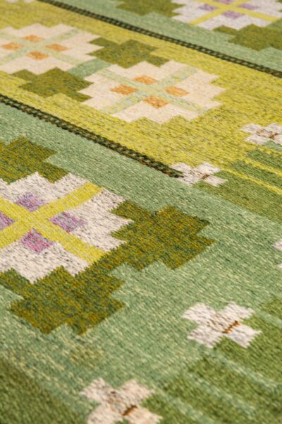 Ingegerd Silow flatweave carpet at Studio Schalling
