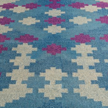 Large flatweave carpet by unknown designer at Studio Schalling